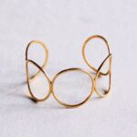 Bangle XL rond - goud