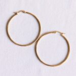 RVS creol 50mm 'basic' - goud