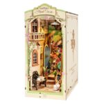 Robotime, DIY Book Nook & Wonderland Boekensteun Floral Corner, TGB09, 19x10,8x24cm