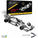 3D Metalen Bouwpakket, Grand Prix Falcon, Metal Time, MT035, 28,5x10,3x5,3cm