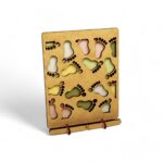 POP-UP ART -Baby Voetjes - KOMONI - KD6