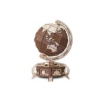 Eco Wood Art (EWA) 3D Mechanische Puzzel Globe Bruin, 389, 32,x32x50,5cm