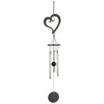 Windgong, Nature’s Melody, Musical Ornament Windchime, Hart/Heart, OT14HE, ca 35cm.