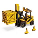 Robotime, Houten Puzzel 3D Vorkheftruk, TG413K, 21x6,5x12,5cm