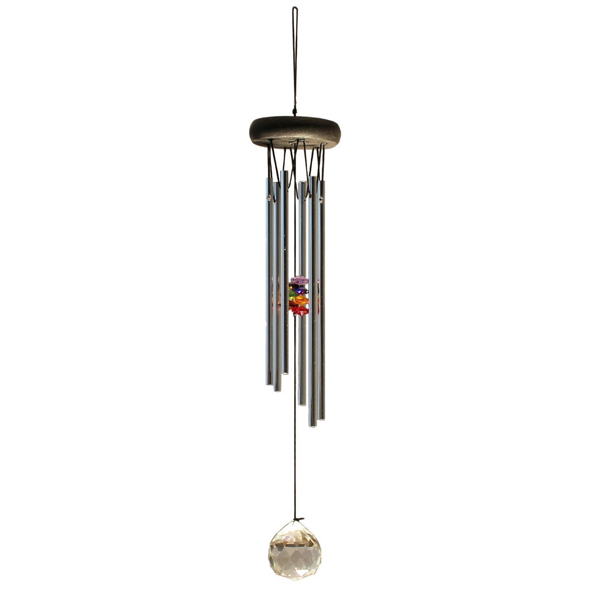 Windgong Nature's Melody, Chakra met Kristal, CTC18C, totale lengte 46cm