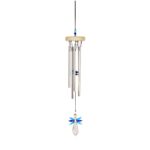 Windgong Nature's Melody Gem Tunes met Crystal Angel Blue, GTC18ANGBL, totale lengte ca 46 cm