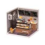 Robotime, DIY Huisje Super Store Golden Wheat Bakery, DW005, 16,3x16,3x15,2cm