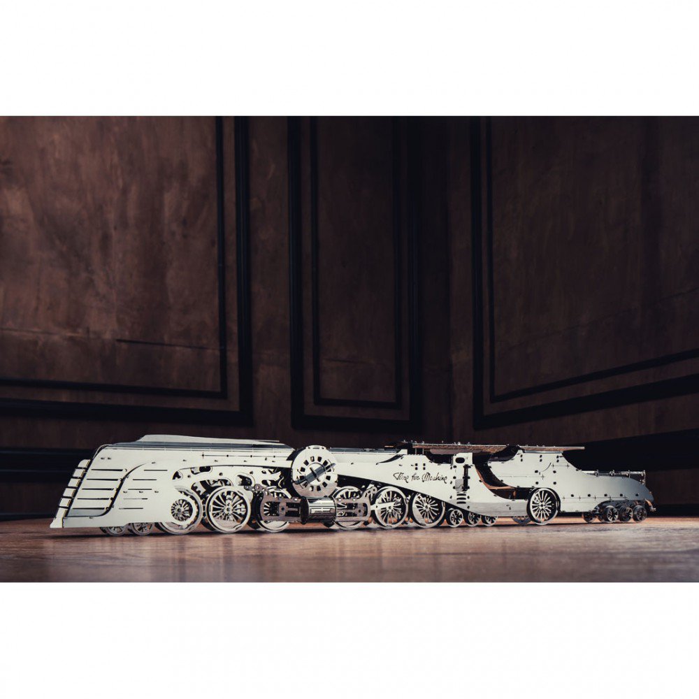 3D Metalen Bouwpakket, Dazzling Steamliner, Time for Machine, T4M38017, 51,7x7,1x6,2cm - Afbeelding 11