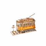 Robotime, 3D Houten Puzzel Tramcar, TG505, 18x5,8x14cm
