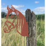 Kiekeboe Paard/ Horse Jumper, 141623, Roest, 30,3x22,4x0,2cm
