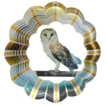 Windspinner 12", Spin Art, Barn Owl/Kerkuil, 12BOWL300