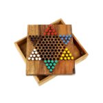 Logica Giochi Chinees Houten Dambord, LG637, 15x17x3cm