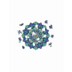 Logica Giochi Mandala Houten Legpuzzel Lotusbloem/Flower of Life, LG822, 27x27cm