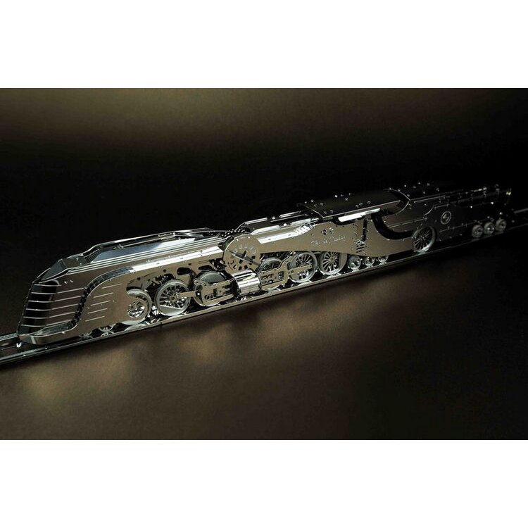 3D Metalen Bouwpakket, Dazzling Steamliner, Time for Machine, T4M38017, 51,7x7,1x6,2cm - Afbeelding 5