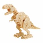 T-Rex Walking DIY 3D Puzzel, Robotime, D210, 31,5x12x22,5cm.