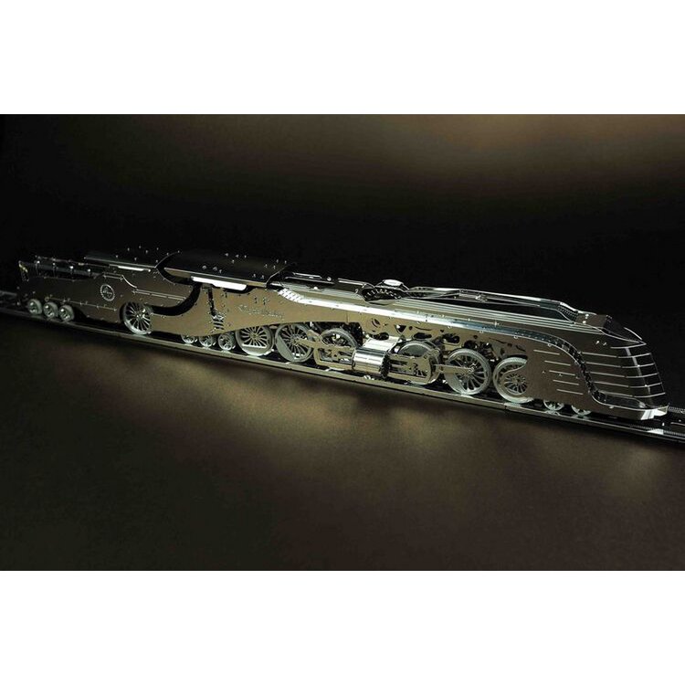 3D Metalen Bouwpakket, Dazzling Steamliner, Time for Machine, T4M38017, 51,7x7,1x6,2cm - Afbeelding 6