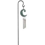 Windgong, Nature’s Melody, Musical Ornament Stake Chime, Maan/Moon, OS18MO, ca 45 cm