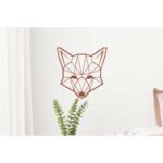 Wanddecoratie Vos/ Fox Roestmetaal 141608, 38,8x37,6cm
