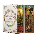Tonecheer, DIY Book Nook, The Secret Garden Bookend, TQ122, 18,2x8x24,5cm