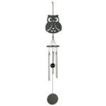 Windgong, Nature’s Melody, Musical Ornament Windchime, Uil/ Owl, OT14OW, ca 35cm.