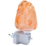 Himalaya Zout, Nachtlampje met Schakelaar, Natuurlijke vorm, NL18, Oranje