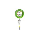 Windspinner, Spin Art, Crystal Bee Artist Crystal Tail, ACT3DBEE, totale lengte 60cm