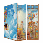 Tonecheer, DIY Book Nook, Travel with the Wind Bookend, TQ126, 18,2x8x24,5cm