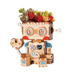 Robotime, DIY Flowerpot Robot, FT761, 18x13,6x15,5cm