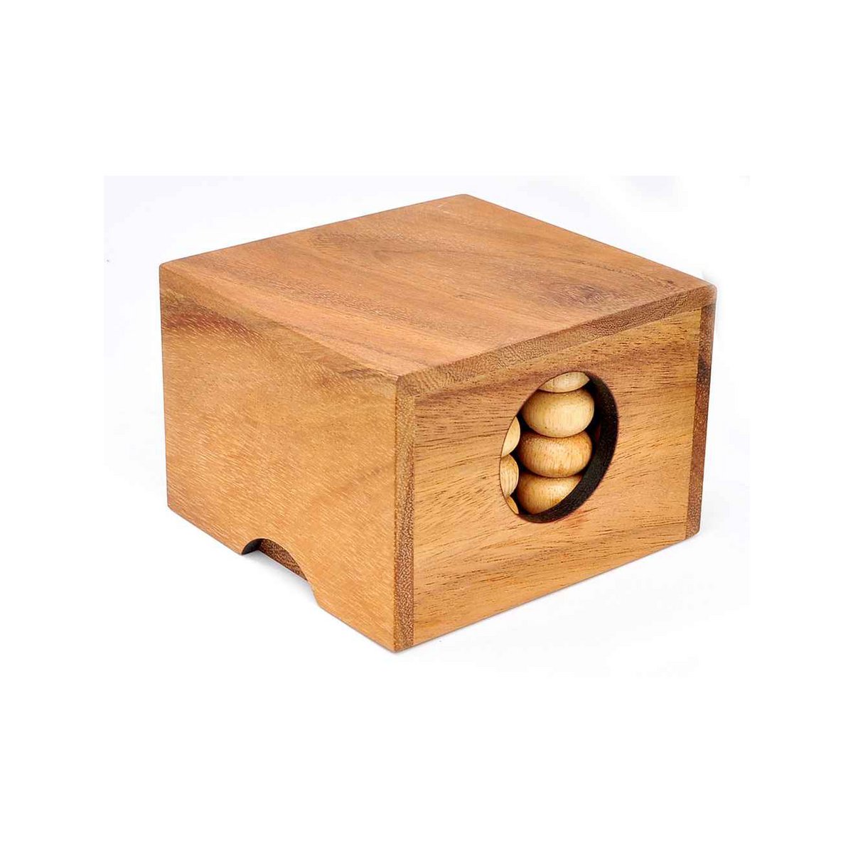 Logica Giochi Houten(reisspel) 4 In A Row, LG194, 12x12,5x15cm - Afbeelding 3