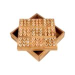 Logica Giochi Houten Bordspel Sudoku, LG131, 16x16x4,5cm
