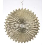 Spin Art RVS Splash Windspinner klein, 060SP108, Ø 15cm