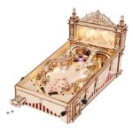 Robotime, 3D Houten Puzzel Flipperkast/Pinball Machine, EG01, 27,5x47,5x28cm