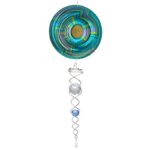 Windspinner, Spin Art, Mandala Swirl Artist Crystal Tale, ACTMSW0800, totale lengte 60cm