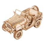Robotime, Houten Puzzel 3D Army Field Car, MC701, 18,9x9,9x8,9 cm