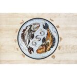 Eco Wood Art (EWA) Houten Legpuzzel Koi Kaper/ Kois size M, 2314, 28,5x28,5x0,5cm