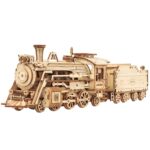 Robotime, 3D Houten Puzzel Prime Steam Express, MC501, 30,7x6,7x8,2cm