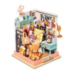 Robotime, DIY Huisje Sweet Dream Bedroom, DS016, 7x7x10,5cm