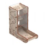Mr. Playwood 3D Houten Puzzel Dobbelsteen Toren (Dice Tower) , 10507, 16x8,4x17cm