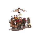 Robotime, DIY 3D Houten Modelbouwpakket, Blossom Cart, TGS03, 24,2x16,3x21cm