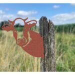 Kiekeboe Koe/Cow Klara, 141631, Roest, 26,2x25,9x0,2cm