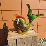 Gieter, Vis, Metaal, Tuindecoratie, Art Bizniz, 24117, 47x19x42cm