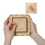 Tonecheer, Muziekdoosje, DIY 3D Houten Puzzel, New York, TQ067, 14x14x19cm