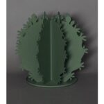 Cactus Rond groen 902926gr Ø32cm.