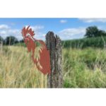 Kiekeboe Haan/ Rooster Herman, 141634, Roest, 31,7x16,3x0,2cm