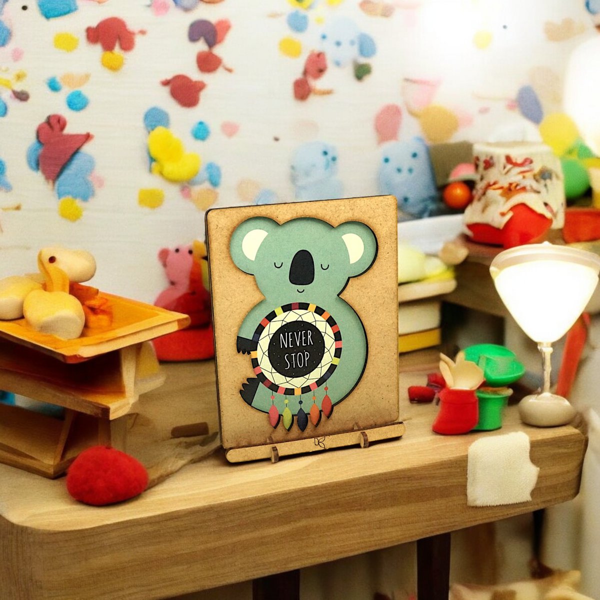 Pop -up art - Andy Westface - Never Stop Dreaming - (Koala) - Komoni - AW9 - Afbeelding 2