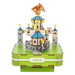 Tonecheer, Muziekdoosje, DIY 3D Houten Puzzel, Fairytable Castle, TQ062, 14x14x18,5cm