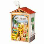 Robotime, DIY Huisje Morning Fruit Store, DS009, 8,5x6,5x15,3cm