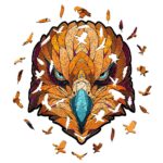 Eco Wood Art (EWA), Houten Legpuzzel Eagle, Size S, 3571, 22,7x19,6x0,4cm