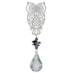 Windspinner, Nature's Melody, Magic Kristall Windspinner, Uil/ Owl, CSD16OW, ca 40 cm