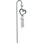 Windgong, Nature’s Melody, Musical Ornament Stake Chime Hart, OS18HE, ca 45 cm